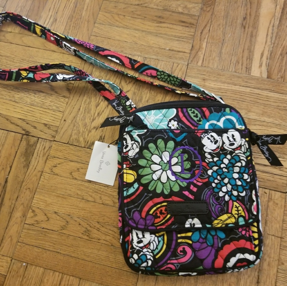 Monogrammed Magical Blooms Mini Hipster